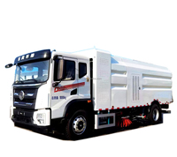 Truk Penyapu dan Pembersih Vakum Listrik Murni Dongfeng 4*2 Kompak 4X2
