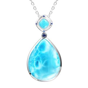 925S Fábrica de joyas de plata esterlina Dominica Piezas jubiladas Real Larimar Museo Larimar Santo Domingo - Product Image 5