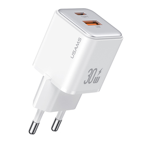 USAMS CC189 <span class=keywords><strong>Chargeur</strong></span> de téléphone PD <span class=keywords><strong>30w</strong></span> <span class=keywords><strong>USB</strong></span> <span class=keywords><strong>C</strong></span> Charge rapide <span class=keywords><strong>Chargeur</strong></span> mural double ports <span class=keywords><strong>Chargeur</strong></span> de téléphone portable pour <span class=keywords><strong>apple</strong></span> - Product Image 2