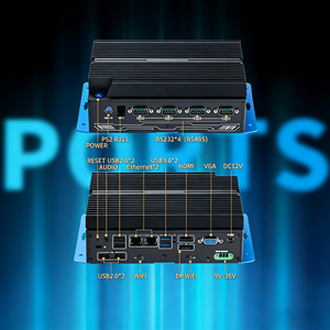 Mini PC Industrial sin Ventilador Pentium 7505 (TPM) |   Computación en el Borde y Automatización Industrial, Adquisición de Datos (Doble LAN, 4COM, WIN11, <span class=keywords><strong>IoT</strong></span>) - Product Image 4