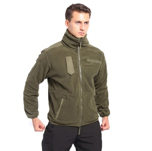 เสื้อแจ็คเก็ตขนแกะสีเขียวมะกอกอุ่นสบาย รุ่น DFF0309 - Product Image 3
