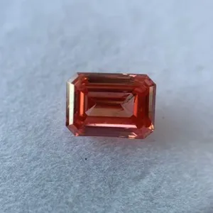 GIGAJEWE ढीला हीरे सीवीडी गुलाबी पॉलिश हीरे लैब बढ़ी पन्ना शानदार कट सीवीडी हीरा किसी न किसी