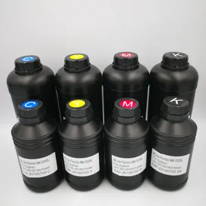 Cetak tinta UV curable kepadatan tinggi untuk cetak akrilik logam kaca keramik untuk Epson DX5 DX6 ink DX11 tinta uv