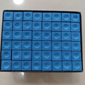 ตัวเลือกแห้งและมันรวมถึง<span class=keywords><strong>144</strong></span>เม็ดต่อกล่องชอล์กบิลเลียดมืออาชีพชอล์กสนุกเกอร์สำหรับห้องบิลเลียด - Product Image 5