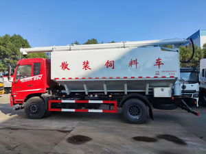 Camion de transport d'aliments pour volailles de 20 m³ avec alimentation hydraulique et décharge par vis sans fin pour l'élevage avicole et les exploitations agricoles régionales - Product Image 2