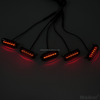 Pour Gladiator JT Pickup Accessoires 2024 Modèle Grille RGB Grille Lumière pour Jeep Wrangler JL Maiker