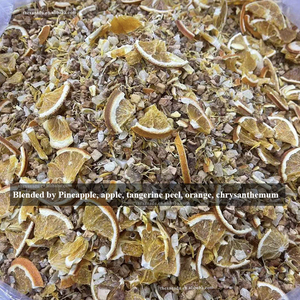 Медовая смесь цитрусовых | Яблочный Мандариновый кожр, ананас, хризантема, Детокс, фруктовый чай, горячий/холодный напиток для чайного магазина | Заказ принимает - Product Image 2