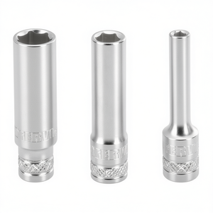 Fervi Hexagon <b>Socket</b> Wrench Set 3 Pc Metric Chrome Vanadium Steel - Product Image 2