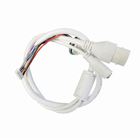 Monitoreo C Core cable RJ45 cable de extensión hembra integrado en módulo POE para cámara IP