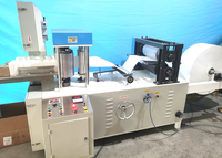 Machine à fabriquer des serviettes en papier pour restaurants, à faible coût, en promotion, avec moteur électrique contrôlé par PLC, haute capacité