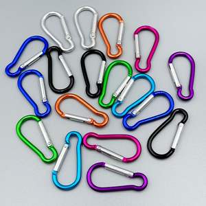 Mousqueton en alliage d'aluminium en forme de gourde, crochet à dégagement rapide de 8mm pour la randonnée, clip pour bouteille d'eau, utilisation universelle - Product Image 5