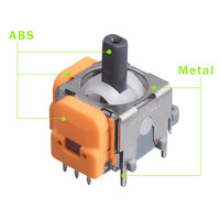 Joystick Hall analogique SYY pour contrôleur PS5 pièces de réparation jaunes