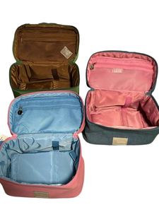 Usine pas cher prix grande capacité voyage Portable étuis à cosmétiques mignon fermeture éclair lavage femmes étanche - Product Image 4