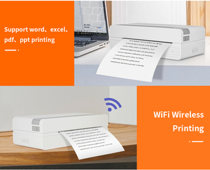 Xprinter XP-D81China nhà sản xuất máy in nhiệt A4 Kích thước inkless máy in <span class=keywords><strong>USB</strong></span> + Wifi mini không dây di động máy in mini A4 - Product Image 3