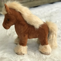 Lustiges Neues Freya Pferd Niedliches Kurzhaariges Plüschtier Schaumgummi 31cm-50cm 0-24 Monate