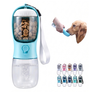 Multifunzionale per animali domestici acqua e cibo a doppio uso <span class=keywords><strong>tazza</strong></span> per cani e gatti portatile per animali domestici biberon forniture - Product Image 1
