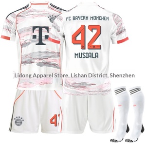Uniforme de Fútbol Jersey 2526 N.° 25 Despedida 6 Kimish 9 Kane Sports Bayern Visitante <span class=keywords><strong>Muller</strong></span> Edición Conmemorativa Conjunto de Malla de Verano - Product Image 4