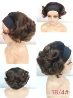 Perruque bandeau 12A, cheveux vierges vietnamiens, coupe bob lâche, densité 250%, vente en gros, personnalisable, sans colle, fournisseur de premier plan, livraison directe