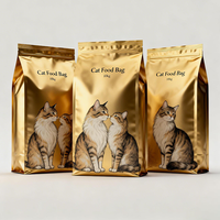Nouvelle vente directe d'usine, sacs d'emballage pour aliments pour animaux de compagnie, refermables, à haute barrière, avec impression de logo personnalisé, OEM, 5 kg, 10 kg, 15 kg
