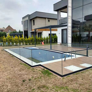 Diseños de Canal en <span class=keywords><strong>U</strong></span> de Aluminio para Balcón de Vidrio, Escalera, Piscina, Valla de Vidrio, Barandilla de Vidrio, Pasamanos - Product Image 5