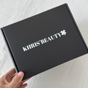 Boîte d'emballage en carton ondulé en matériaux recyclés, magnifiques bouquets de papier pour vernis à ongles, huile, sérum de soin de la peau, <span class=keywords><strong>faux</strong></span> <span class=keywords><strong>cils</strong></span>, blush - Product Image 4