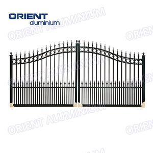 Meilleur choix 6063 alliage porte coulissante automatique en métal porte Design moderne de haute qualité <span class=keywords><strong>avec</strong></span> <span class=keywords><strong>motif</strong></span> d'ouverture Morden - Product Image 1