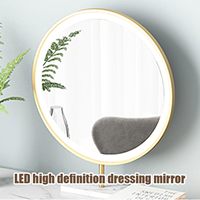 Ensemble de commode de chambre moderne sur mesure avec armoire de rangement et coiffeuse en marbre miroir
