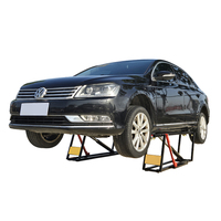 Cric hydraulique à ciseaux Karjoys, cric de voiture portable, capacité de 2,8 T, hauteur de 570 mm, facile à utiliser, mobile, best-seller pour un usage domestique