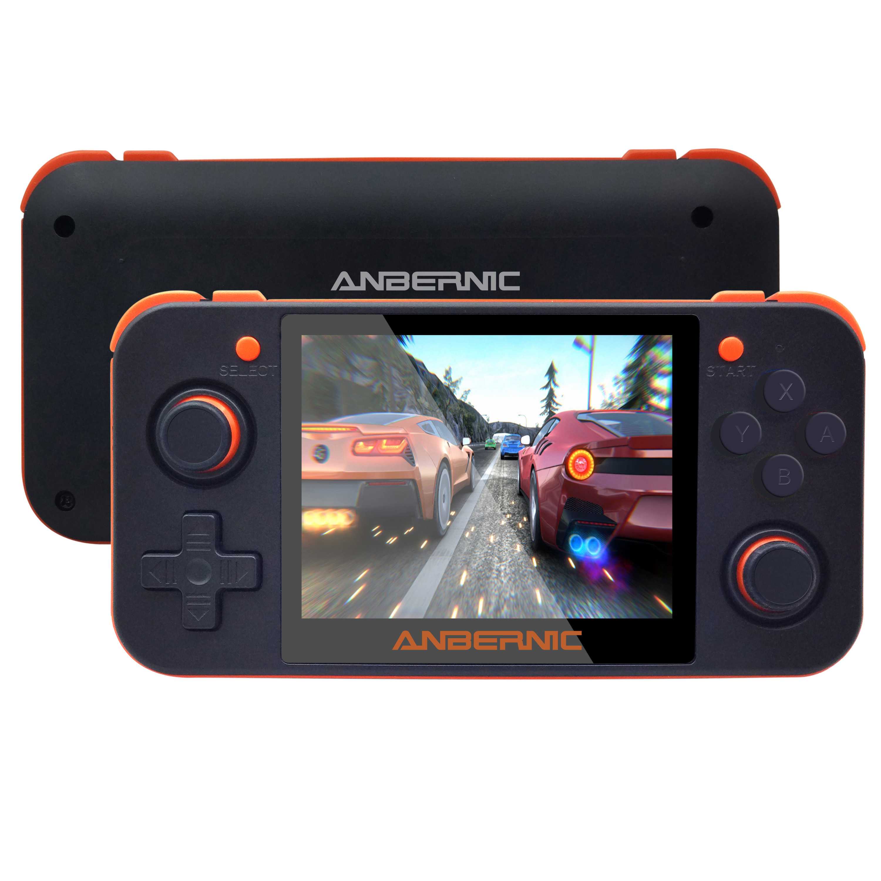 2022 лучшие продажи с открытым исходным кодом 64 бит 3,5-дюймовый IPS экран Ретро видео Игровая приставка RG350 Поддержка TF карты