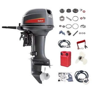 Moteur 2 temps 40 CV en gros pour usine, ensemble complet avec hélice et carburant - Product Image 2