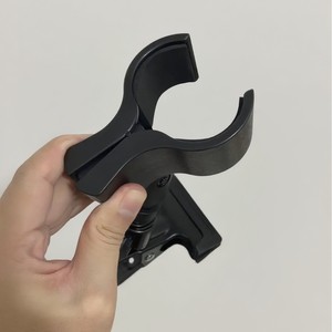 Soporte Metálico Giratorio <span class=keywords><strong>360</strong></span>° para Escritorio, Soporte para Secador de Pelo, Teléfono Móvil y Micrófono con Clip de Fijación - Product Image 4