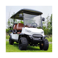 Mini buggy de golf électrique à batterie au Lithium 72 v, chariot de plage à 4 roues, 6 places