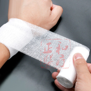 Bandages en gaze pour pansement et fixation, 1000 pièces par carton, rouleaux de gaze stérile de qualité médicale, couleur unie - Product Image 4