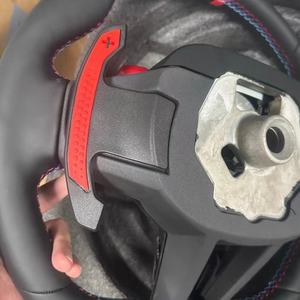 พวงมาลัยรถยนต์สำหรับ <span class=keywords><strong>BMW</strong></span> G30 G31 G32 X3 G01 X4 G02 F90 M2 G87 M3 G80 M4 G82 G20พวงมาลัย lci M5 G11 CS CS - Product Image 4