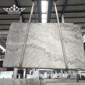 Goldtop Austral Dream Dolomite Quartzite Natural Stone Slabs Polished <b>White</b> Modern Hotel Lobby Villa Coffee Table Dining Table - Product Image 1