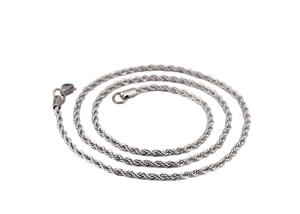 Collier en acier inoxydable plaqué or véritable 24 carats pour femmes et hommes Fashion Hip <span class=keywords><strong>Hop</strong></span> chaîne corde 3mm - Product Image 4