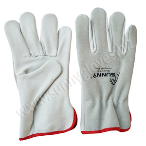 Cowhide Men's Working <b>Driver</b> -<b>Gloves</b> 2019 - Product Image 4