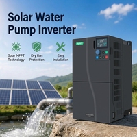 Inverter Pompa Tenaga Surya VFD 37KW 380V Tiga Fasa DC/AC Solar VFD dengan MPPT Inverter Frekuensi untuk Proyek Sistem PV