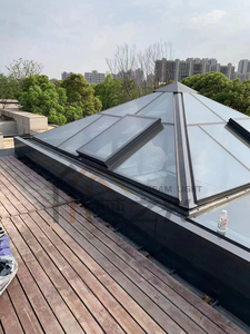 <span class=keywords><strong>Lucernario</strong></span> <span class=keywords><strong>Elettrico</strong></span> a Piramide per Tetti in Vendita dalla Fabbrica Cinese - Product Image 3