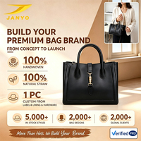 Sac fourre-tout tendance en PU pour femme d'affaires, personnalisable OEM/ODM, forme rigide, avec fermoir rotatif doré et poignée supérieure, sac à main polyvalent