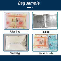Emballage avec pochette pour savon liquide, Soluble dans l'eau, feuille d'aluminium, Film plastique, Machine d'emballage d'huile d'olive