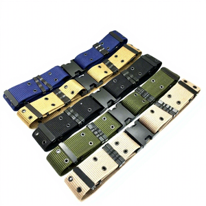 Cintos de Cintura Pretos Ajustáveis com Fivela Automática para Atividades ao Ar Livre - Atacado - Product Image 5