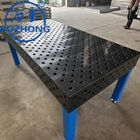Banc de travail flexible 3D en acier industriel Q355 D28 avec un ensemble complet d'accessoires standard