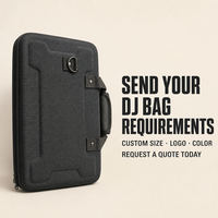 Fabricant de sacs de protection pour équipement DJ OEM avec logo personnalisé, vente en gros, taille moyenne, sac de mixage avec couleur et taille personnalisables