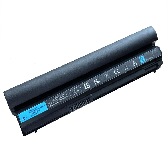 Replacement Laptop Digital Batteries 11.1v 60WH 6 Cells for Latitude E6120 FRR0G KJ321 K4CP5 J79X4 E6320 E6330 E6220 E6230