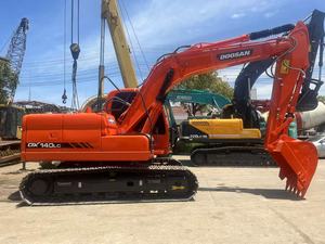 Doosan เครื่องขุดใช้งาน DX140LC ของเกาหลี Doosan ส่วนประกอบหลักเก้าสิบเปอร์เซ็นต์รวมถึงปั๊มเกียร์คาวาซากิเกาหลี - Product Image 2