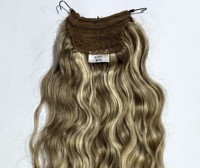 Queue de cheval à clipser en cheveux russes bruts, double épaisseur, pointes pleines, cheveux humains Remy naturels, extensions de cheveux humains pour femme