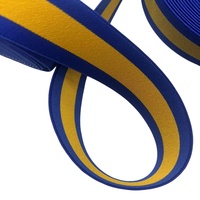 Bande élastique en sergé de caoutchouc rayé durable certifié Oeko-Tex en polyester à haute ténacité pour robe