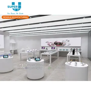 Gratis 3D Cellphone Mobiele Winkel Interieur Showroom Ontwerp