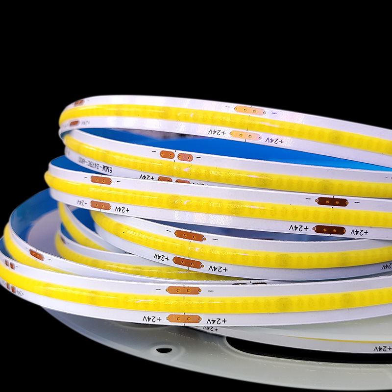 Waterproof High Brightness Customization AC220V 8mm10mm 3000K4000K6500K Warm Natural White Voice Control COB Led Strip Light